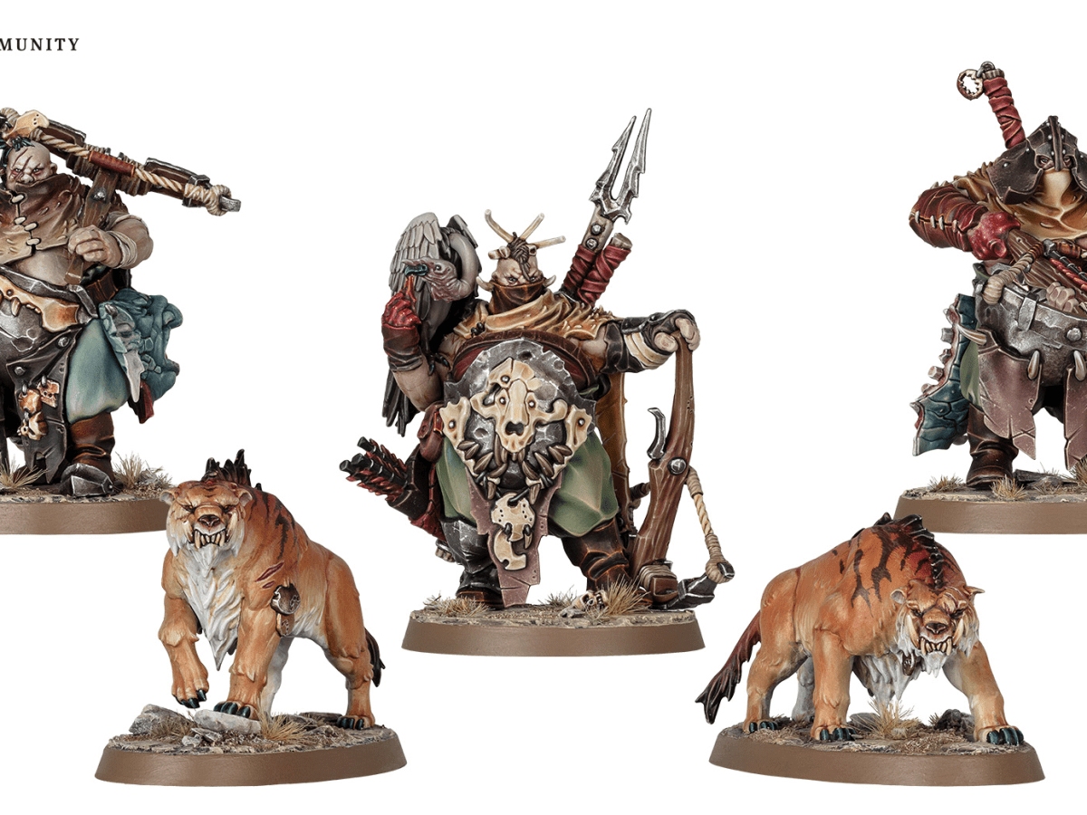 I’ve been playing games with new Ogor Mawtribes: Here’s my first list